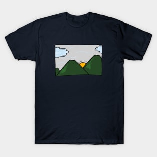 mountain in Asian Traditions T-Shirt